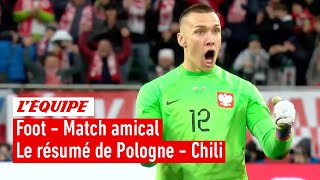 Match amical  La Pologne simpose contre le Chili et se rassure avant le Mondial [upl. by Vincenty580]