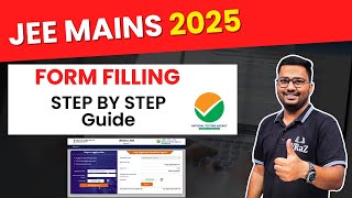 How To Fill JEE Main Application Form 2025✅  JEE Main 2025 Registration Step by Step Guide [upl. by Eitac35]