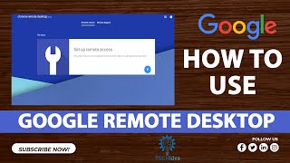 How to Use Google Remote Desktop  Chrome Remote Desktop 2024 New Method [upl. by Nidnerb]