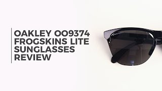 Oakley OO9374 FROGSKINS LITE Sunglasses Review  SmartBuyGlasses [upl. by Danialah889]