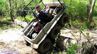 Amphibious 6x6 ATVs in Mud at Busco Beach [upl. by Drahcir862]