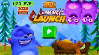 WellDone Grizzy and the Lemmings Launch Full Series  Lemmings Launch Gameplay Ep364 [upl. by Court454]