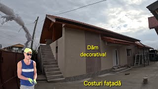 Neam apucat sa dam decorativa Costuri constructii 2024 [upl. by Ecertap]