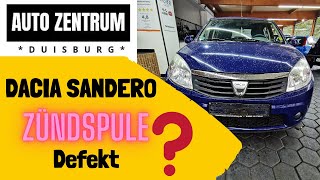 Dacia Sandero 14 MPI hat Zündaussetzer  Zündspule Defekt   Zündspule wechseln  Fehlersuche [upl. by Nic]