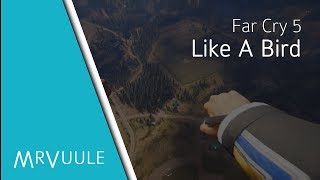 Far Cry 5 Guide Like A Bird Trophy  Achievement 5000m Wingsuit [upl. by Euf]