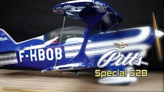 Kingcraft Pitts Special S2B 1200mm 47quot ARF  HobbyKing Product Video [upl. by Noit]