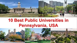 10 Best Public Universities in Pennsylvania USA New Ranking  University of Pittsburgh [upl. by Cody]