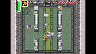 Legend of Zelda A Link to the Past  SNES  Palace of Darkness Crystal 1 [upl. by Carman]