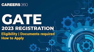 GATE 2023 Registration  Eligibility  Documents required  How to Apply [upl. by Bandeen]