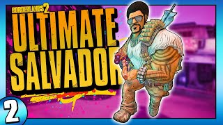 Borderlands 2  Ultimate Salvador Funny Moments and Drops  Day 2 [upl. by Keare]