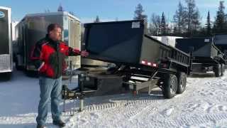 Quality Steel Dump Trailer at Northern RV [upl. by Odlanra]