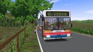 Omsi 2  Bowdenham V4  Route 60  MAN NL202 EN92 [upl. by Htebsil]