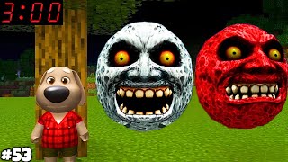 i Found Scary LUNAR MOON 😱 in Minecraft   Part53 [upl. by Annayhs]