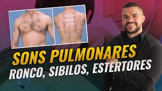 APRENDA TODOS OS SONS PULMONARES NA PRATICA ATRAVÉS DA AUSCULTA PUMONAR [upl. by Nnaylloh]