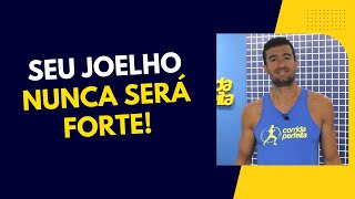 Como fortalecer o JOELHO para a corrida Isso é POSSÍVEL [upl. by Ogata]