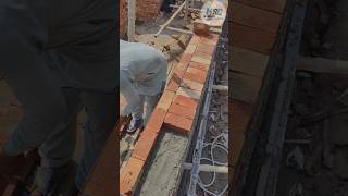 Brick wall construction ideas ytshorts shorts [upl. by Eynaffit982]