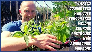 10 légumes à semer ou planter en avrilmai au potager [upl. by Sadie238]