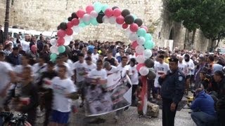 Historisches Ereignis Erster Marathon in Bethlehem ein Erfolg [upl. by Jenne]