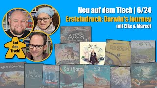 Ersteindruck Darwins Journey  Auf den Tisch [upl. by Aihtnic]