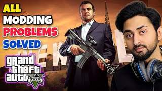 FIXED GTA 5 CRASH PROBLEM SOLVED  ALL PROBLEMS SOLVED  GTA 5 MODS 2024  HINDIURDU  THE NOOB [upl. by Claudina]