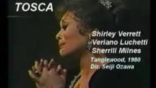 TOSCA III Atto Tanglewood 1981 Shirley Verrett  Veriano Lucchetti [upl. by Lannie323]