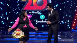 Bharti and Manishs classic entry at the Mirchi Top 20 Countdown [upl. by Ffoeg]