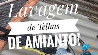 Limpeza de Telhado com Hidrojateamento [upl. by Anelle]