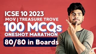 100 MCQs on English Literature  Marathon  Merchant of Venice amp Treasure Trove  ICSE 10  2024 [upl. by Naxor]