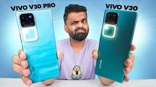 vivo V30 Pro vs vivo V30  Best Camera Smartphones [upl. by Ellicul]