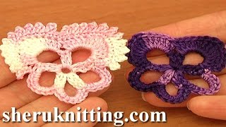 Pansy Flower Easy Crochet Pattern [upl. by Barbarese]