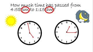 Grade 5 AddingSubtracting Time From AM to PM [upl. by Repooc]