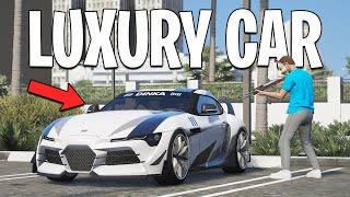 Stealing Luxury Cars in GTA 5 RP [upl. by Bartosch951]