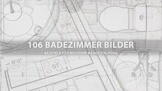 106 Beispiele für moderne Badgestaltung [upl. by Ateuqal24]