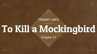 To Kill a Mockingbird Audio Ch 21 [upl. by Lauryn]