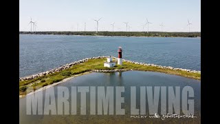 YARMOUTH NOVA SCOTIA AND BEYOND  MARITIME LIVING SHOT IN 4K [upl. by Sivam22]