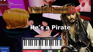 Pirates of the Caribbean  Hes a Pirate On Roblox Got Talent [upl. by Savannah]