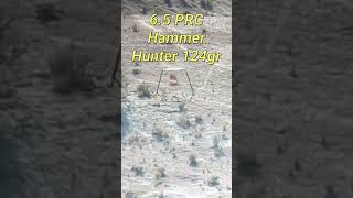 Hammer Hunter Bullet Vapor Trail 124 gr Savage 65PRC hunting fyp california longrangeshooting [upl. by Powell]