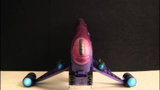 Halo MEGA Bloks  Covenant Banshee Review [upl. by Melar894]