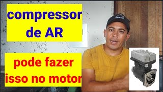 Compressor de AR Pode passar água para dentro do Motor [upl. by Lanoil592]