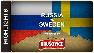 Russia crushed Tre Kronor  RussiaSweden HL  IIHFWorlds 2016 [upl. by Attenat596]