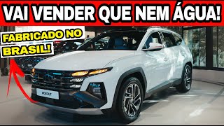 🚨 NOVO TUCSON 2025 BRASILEIRO O SUV MAIS BARATO QUE O COMPASS E COROLLA CROSS É UM LUXO [upl. by Aniez]