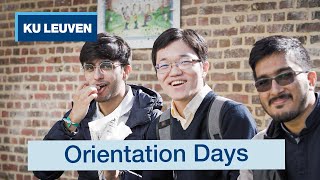 Orientation Days for international students at KU Leuven  Welcome events  Study in Belgium [upl. by Brok805]