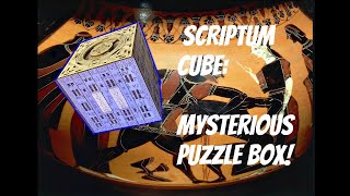 Scriptum Cube Puzzle Build and Solve [upl. by Neirrad]