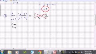 Calculo de limites por metodo analitico sencillos [upl. by Chloris]