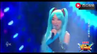 HATSUNE MIKU llendo a un concurso de talento [upl. by Orlov]