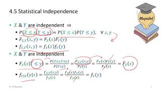 45 Statistical Independence [upl. by Maury]