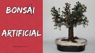 DIY Bonsai Artificial [upl. by Suoiluj]