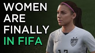 All the Details on Female Players in FIFA 16 [upl. by Ettesoj]