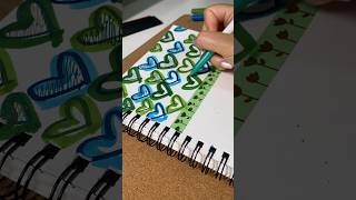 Fun amp Easy Sketchbook Doodles  Satisfying ASMR Marker Sounds ✨ [upl. by Adnar950]