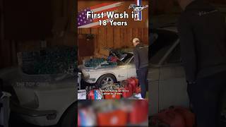 Abandoned Ford Mustang’s First Wash in 18 Years Will This Classic Run Again [upl. by Junette782]